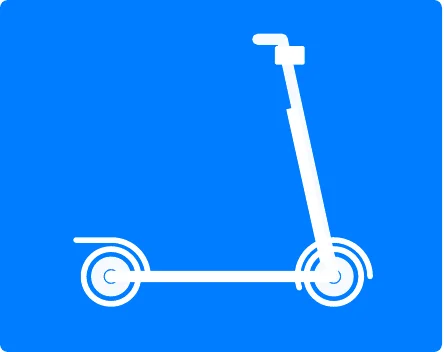 Ícone de patinete elétrico